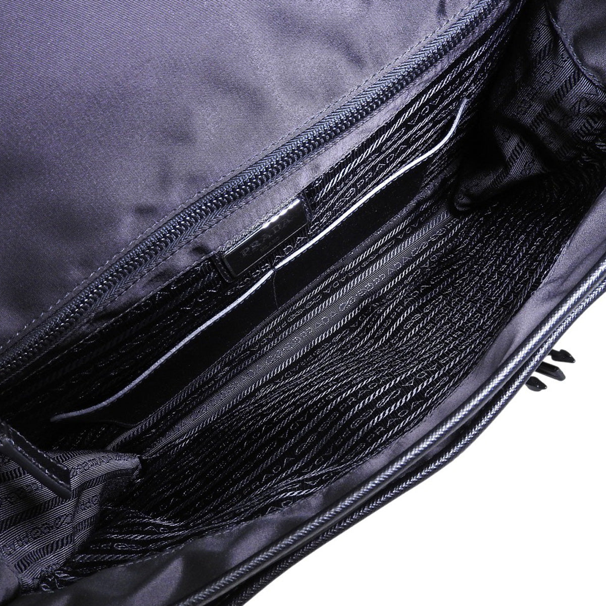 Tessuto NERO messenger bag 2VD768