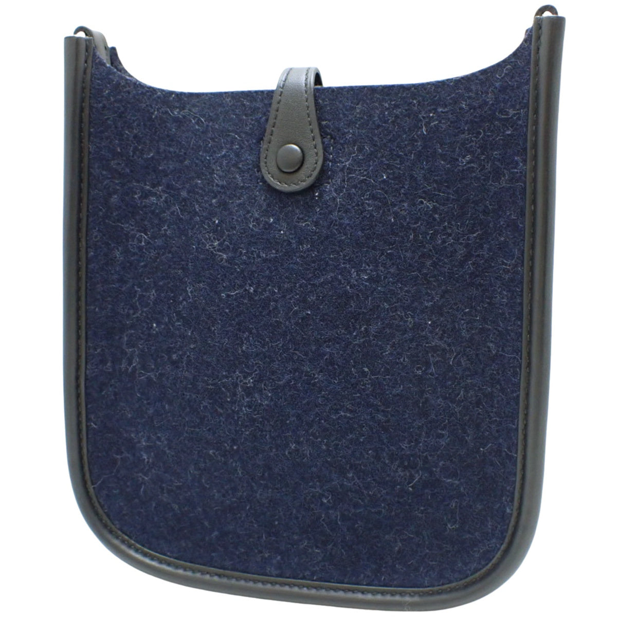 Evelyn Amazon TPM Felt Swift Blue Nuit Silver Hardware D Stamp