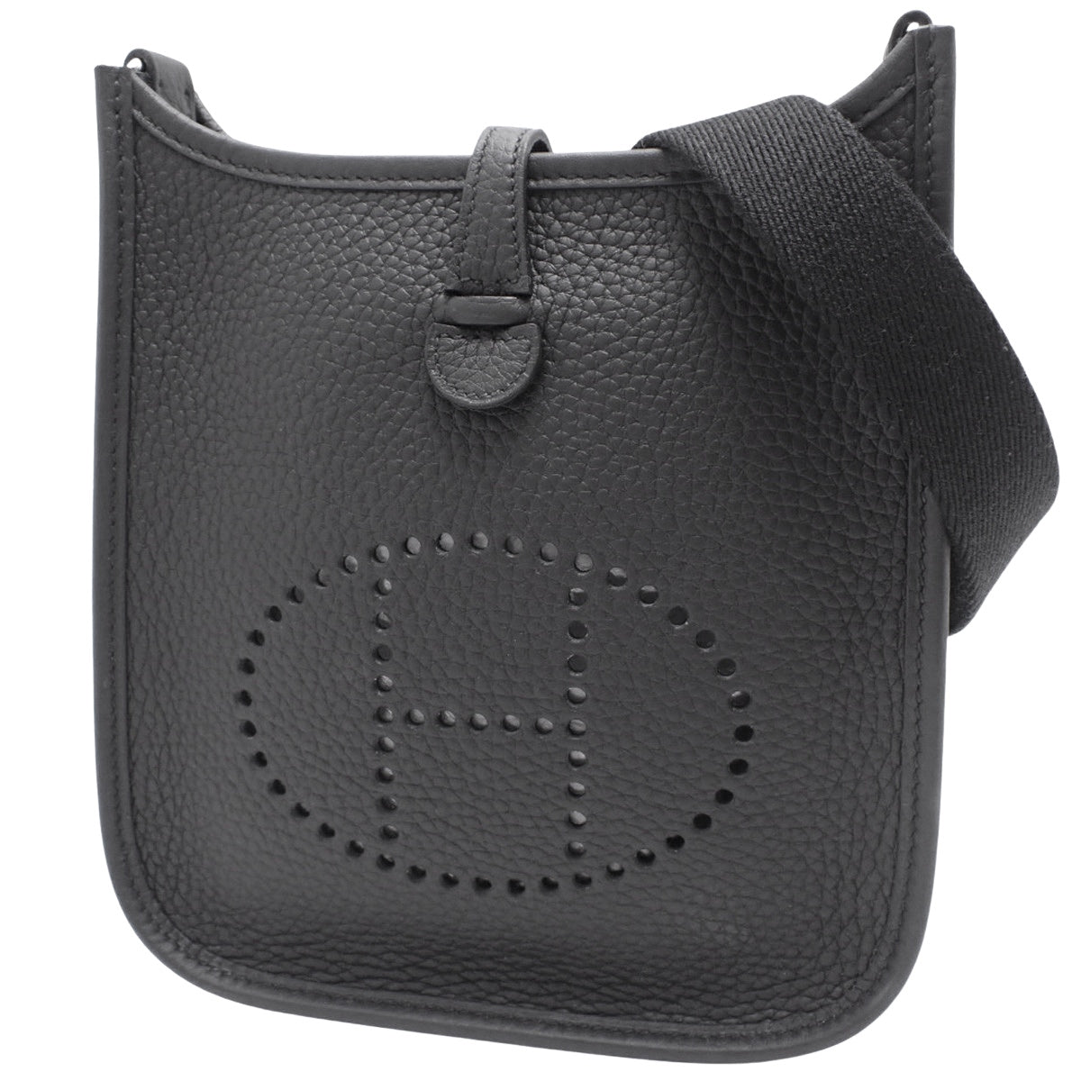 【未使用】エブリン アマゾンTPM K刻 トリヨンクレマンス パラジウム金具 ブラック シルバー金具