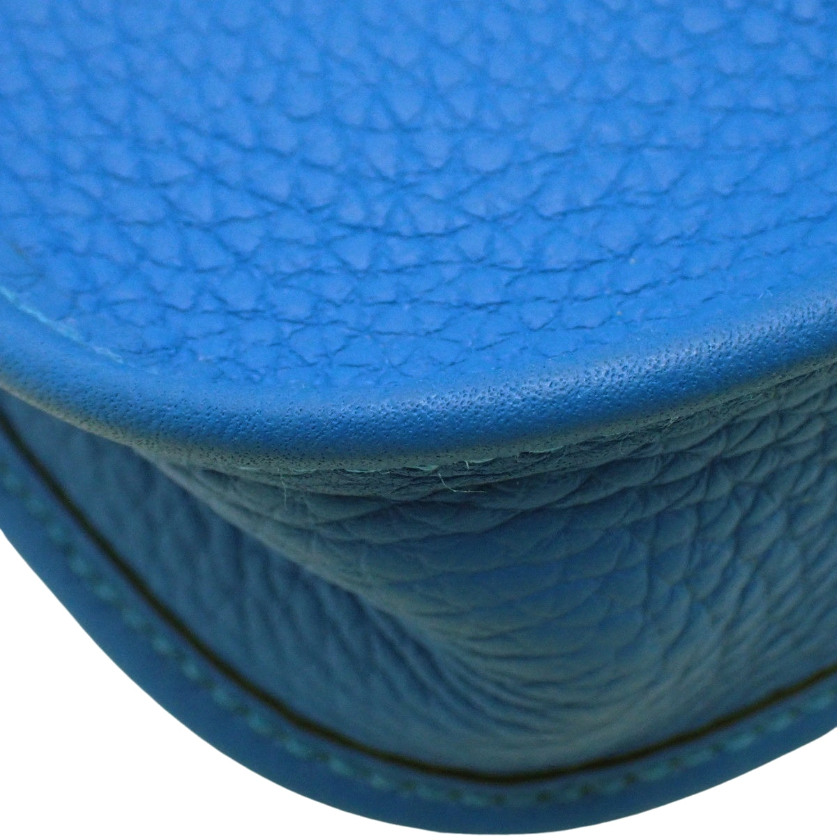 Evelyn Amazon TPM, Taurillon Clemence Blue Hydra, Silver hardware, W stamp