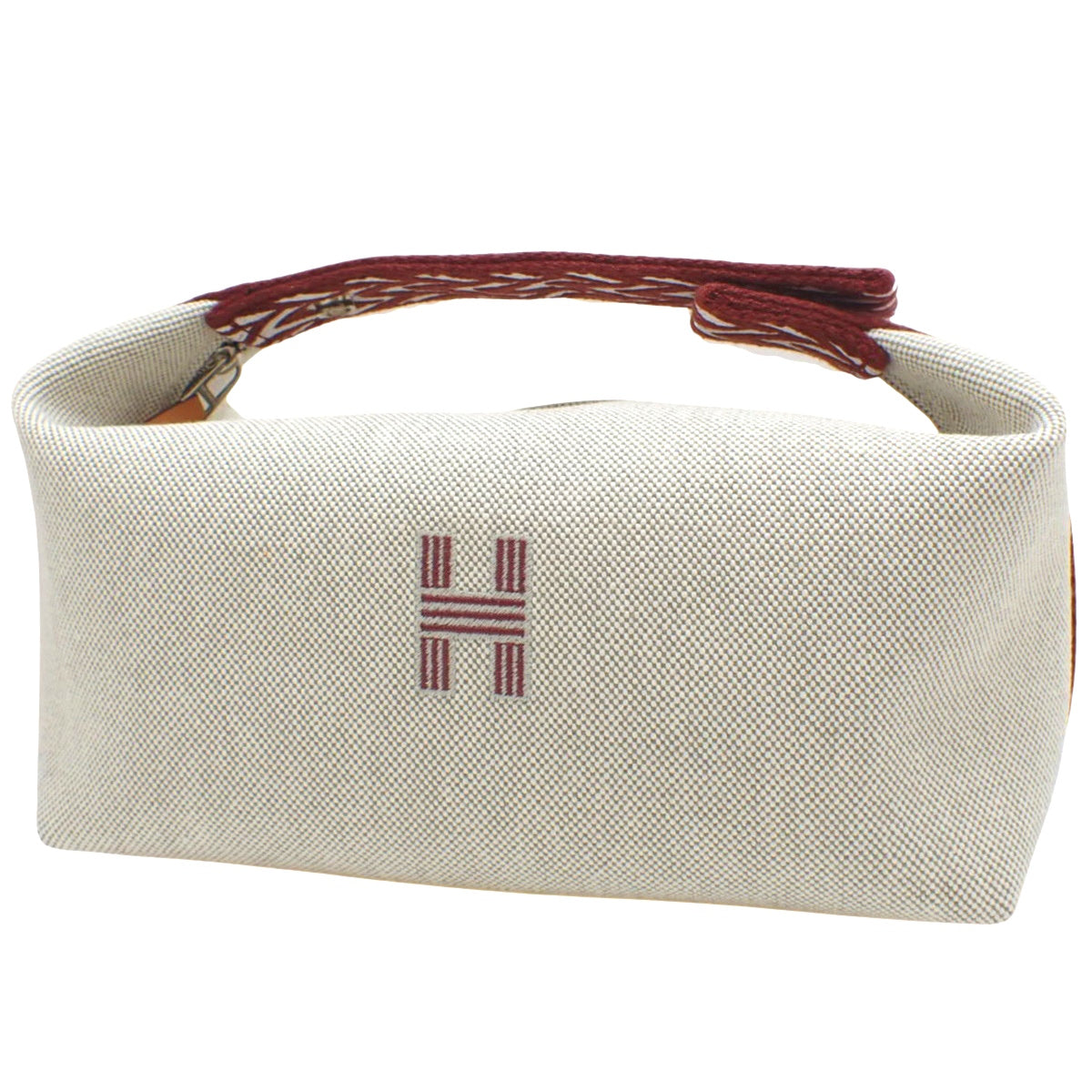 ブリッド・ア・ブラックPM トワルアッシュ キャンバス ベージュ ブラウン シルバー金具