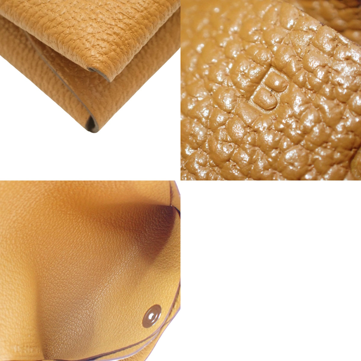 Calvi Duo Chevre Sesame Cheese, Silver Hardware, B Stamp