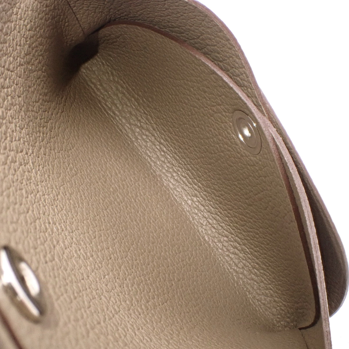 カルヴィデュオ エバーカラー パラジウム金具 エトープ/エトゥープ シルバー金具 W刻印