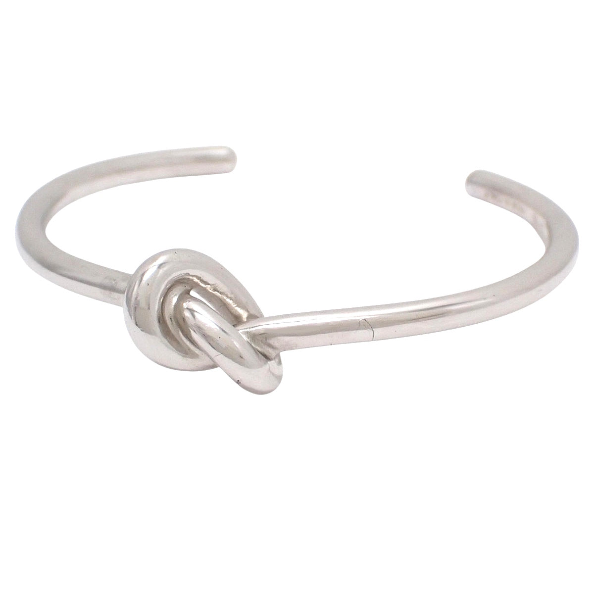 ノット エクストラシン ブレスレット ロジウムフィニッシュ ブラス