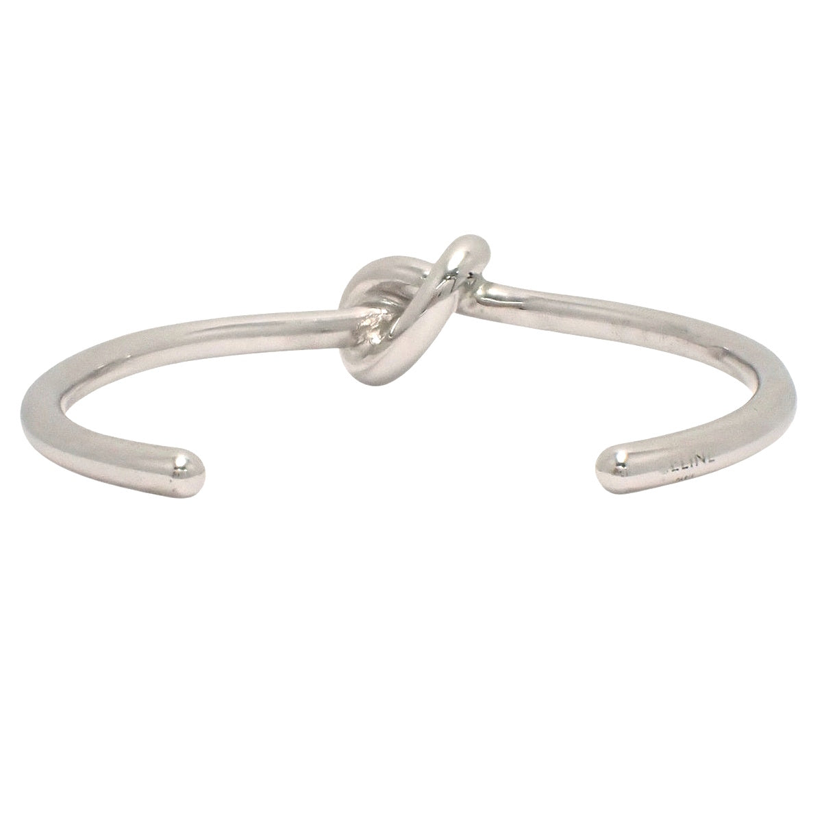 ノット エクストラシン ブレスレット ロジウムフィニッシュ ブラス