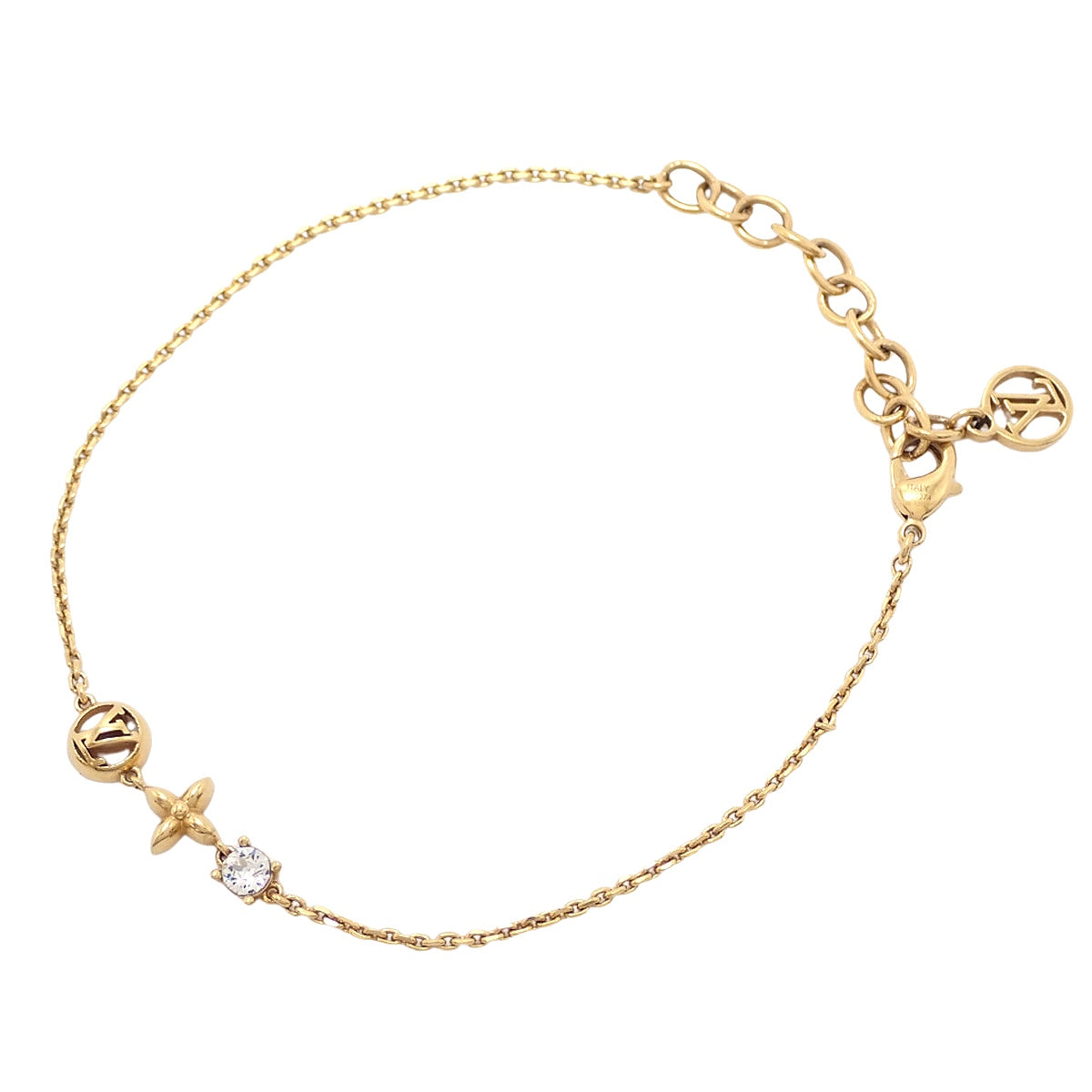 Petit Louis 金属 (GP) 施华洛世奇手镯