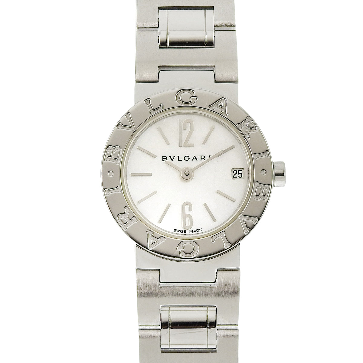 Bvlgari Bvlgari BB23SS SS Shell Dial White Quartz Women's