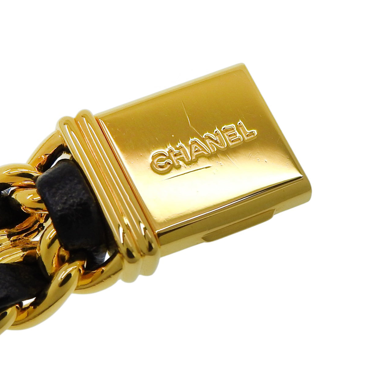 プルミエール S H0001 GP/革 ブラック クオーツ レディース