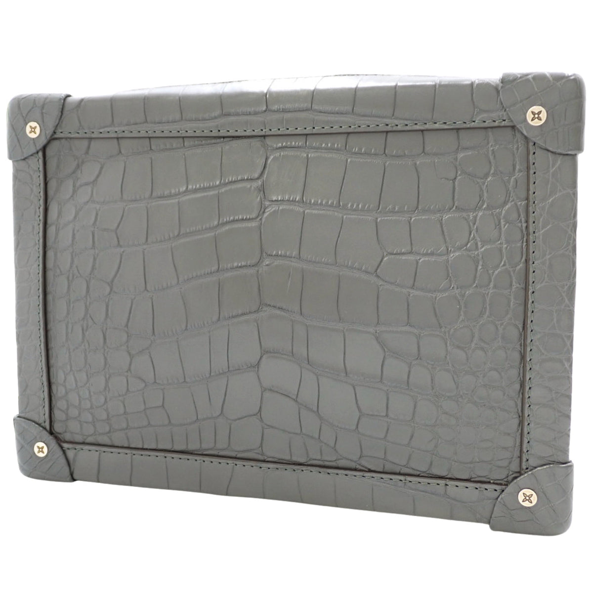 ソフトトランク クロコダイル グレー