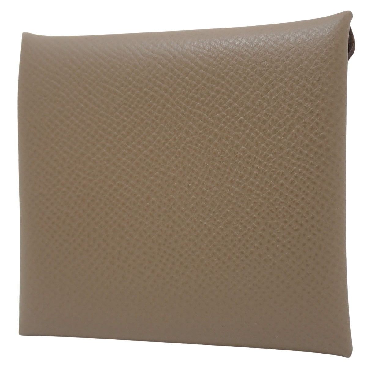 Bastia Epsom Etoupe/Etoupe silver hardware U stamp