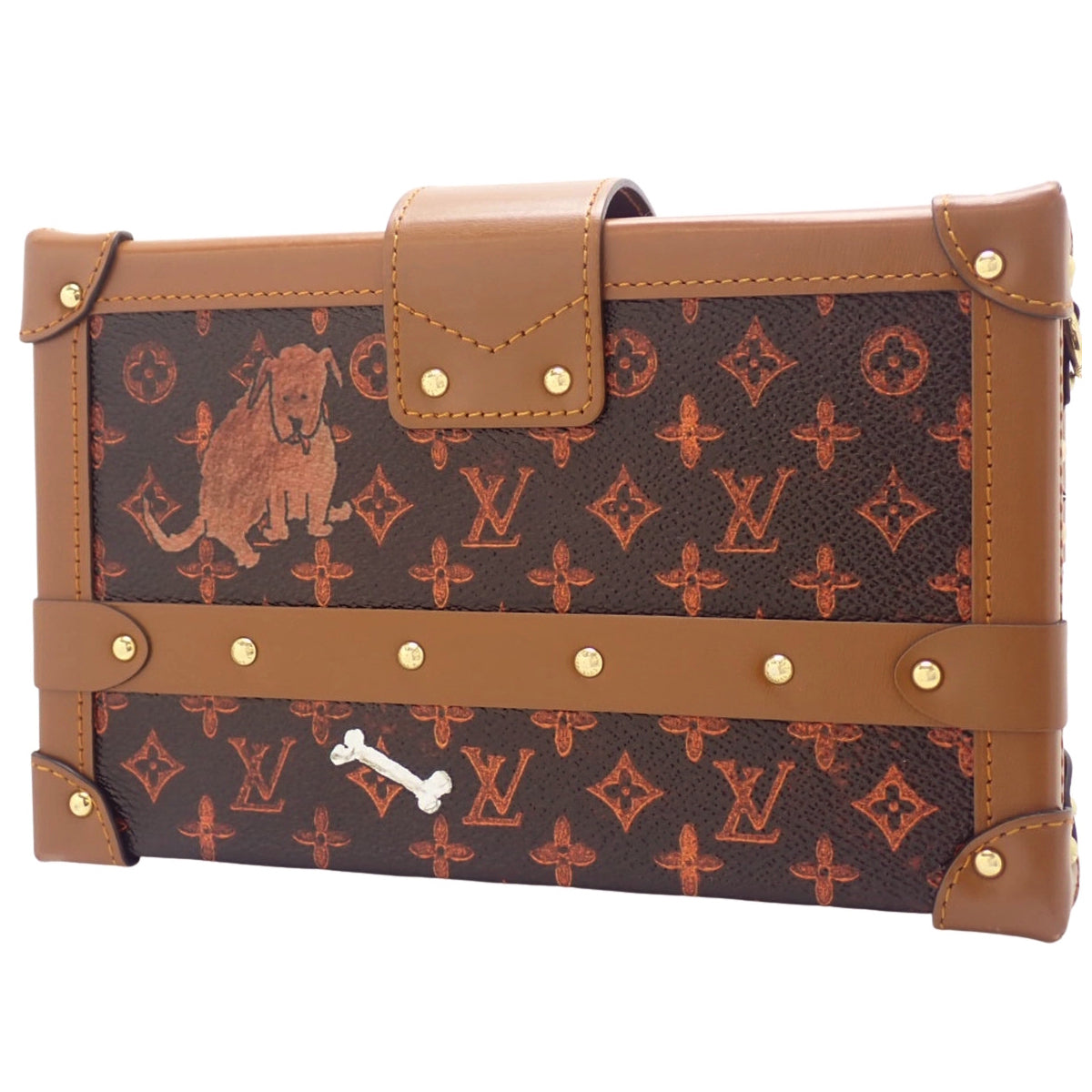 トランスフォームド・モノグラム キャットグラム プティット・マル ブラウン オレンジ M44407