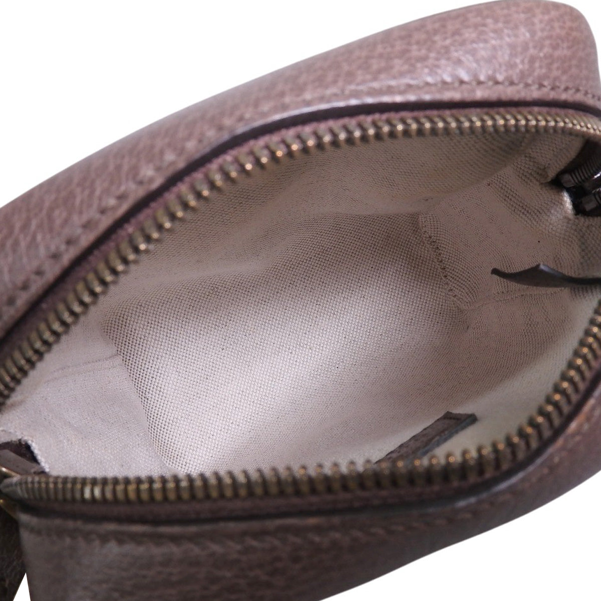 オフィディア ミニ メッセンジャーバッグ GGスプリーム ベージュ ブラウン 598127