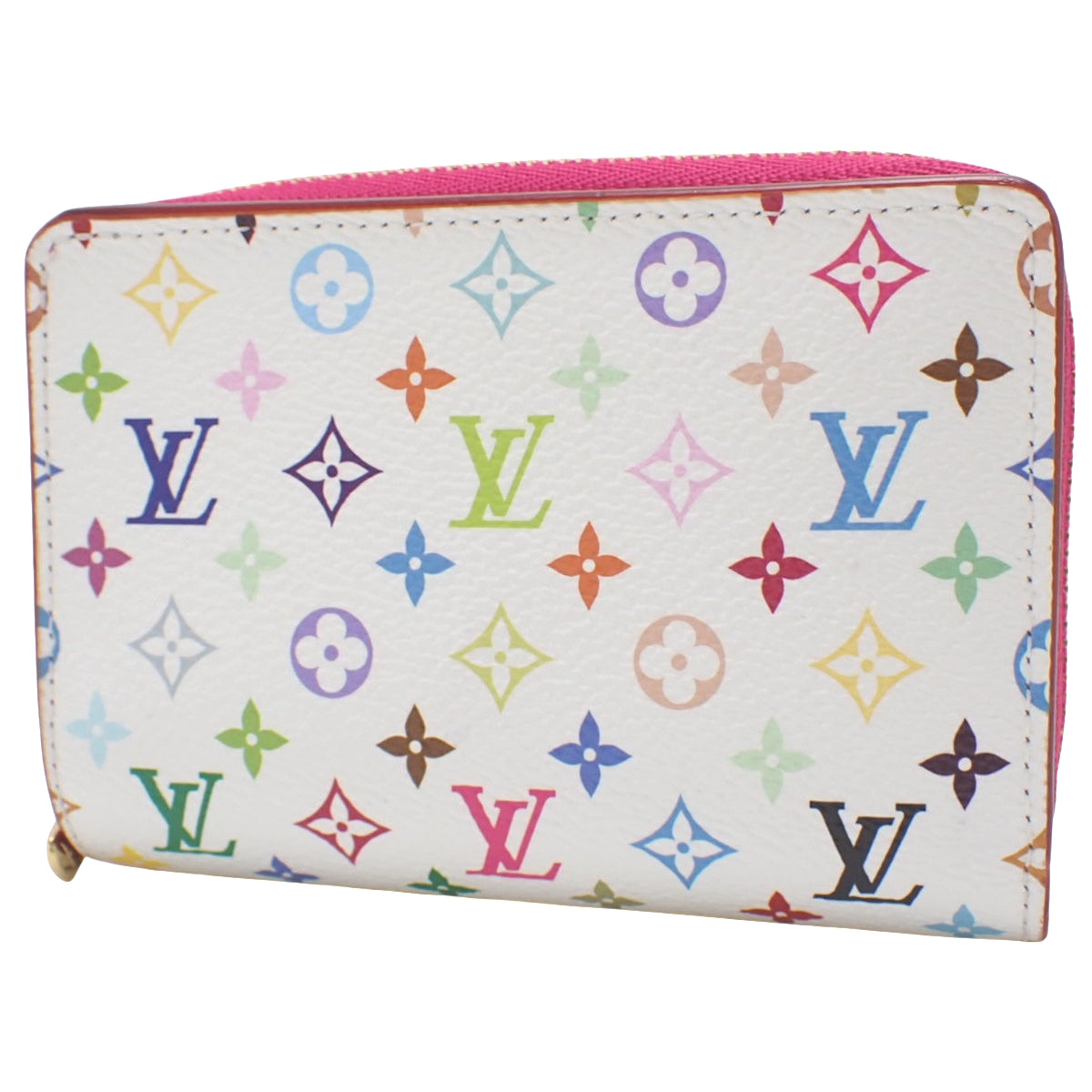 モノグラム・マルチカラー LV×TM ポルトフォイユ・ルー M14093 村上隆 コラボ