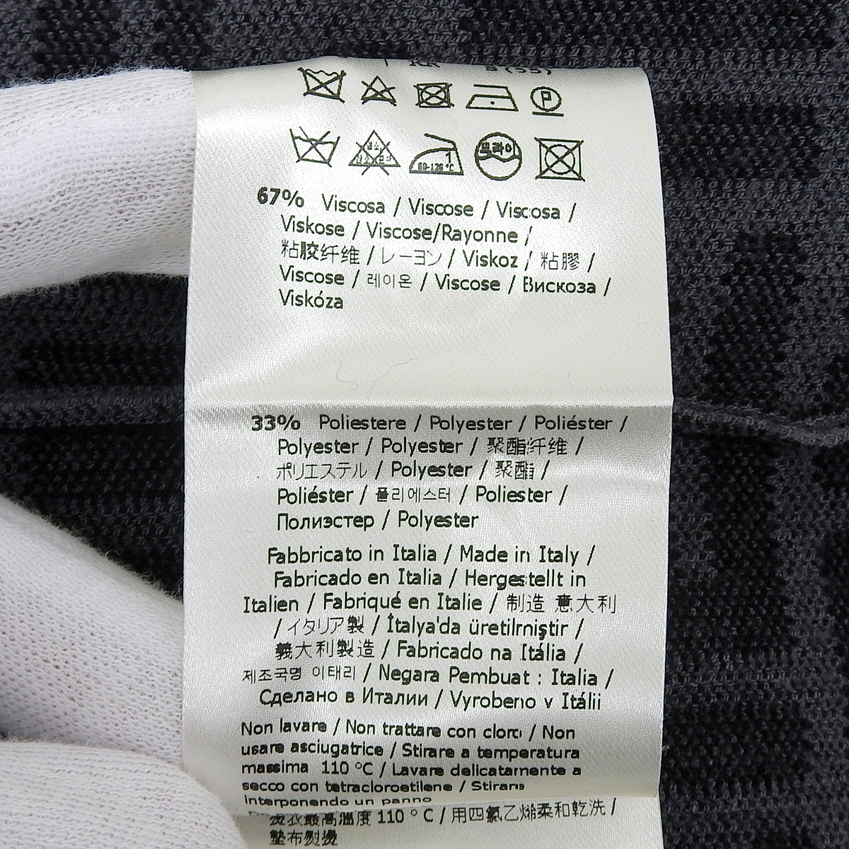 Zucca print short sleeve knit dress 2020 size 38