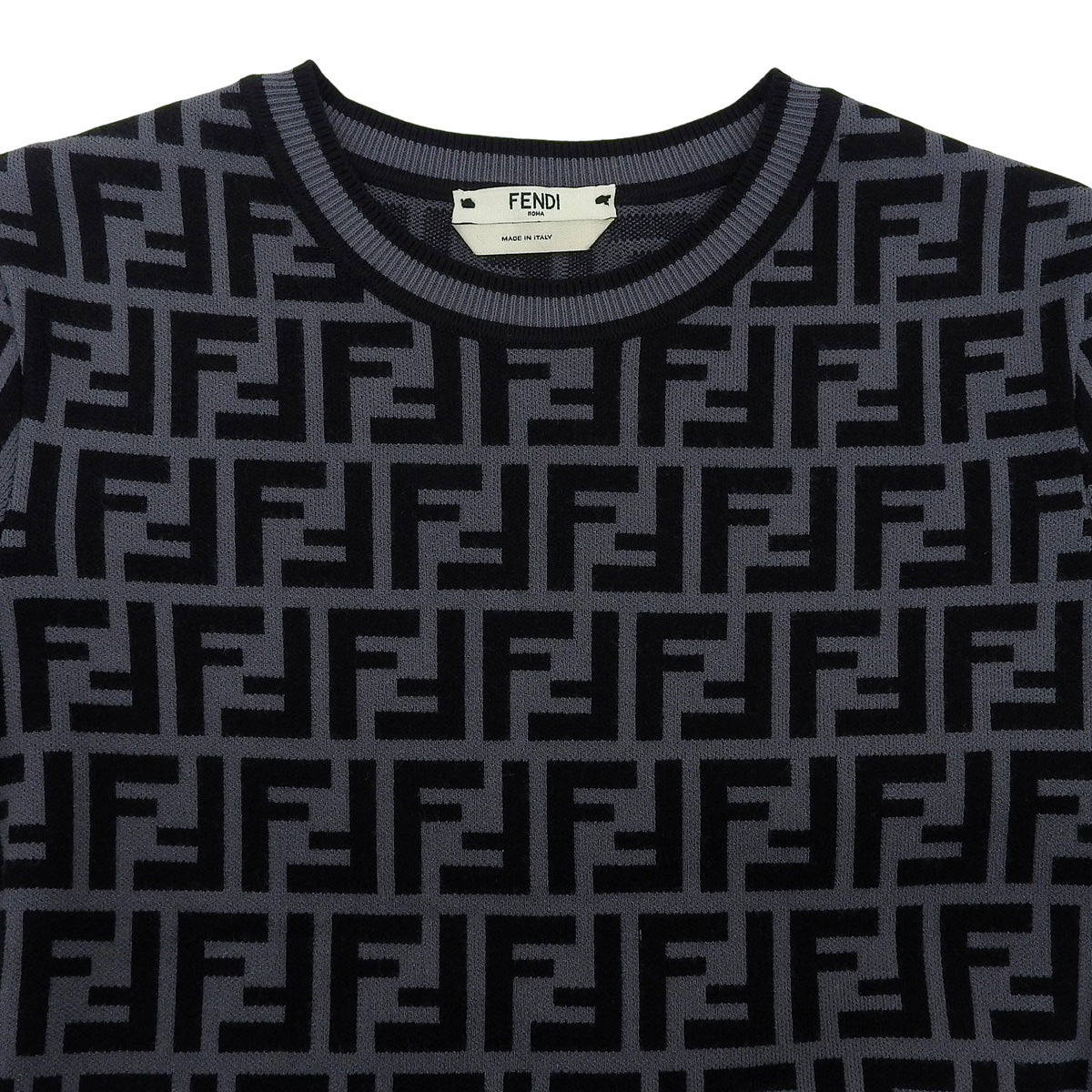 Zucca print short sleeve knit dress 2020 size 38