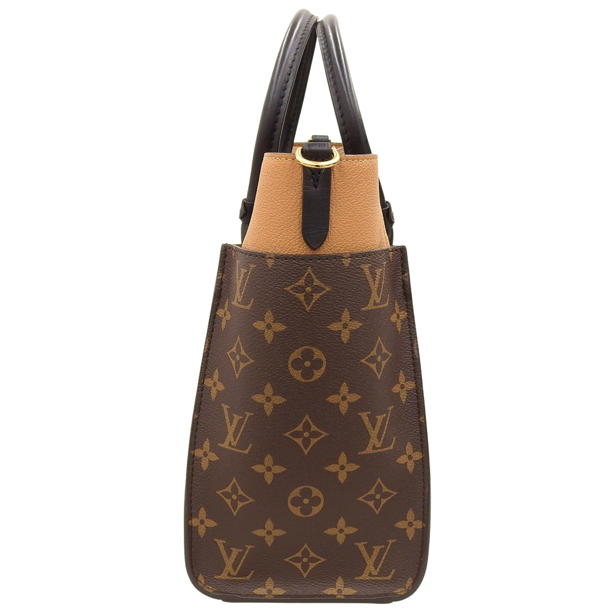 On My Side MM Grained Calf Leather Monogram Noir M53823