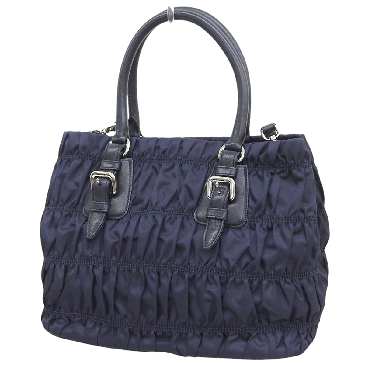 2-way handbag nylon navy 1BA173