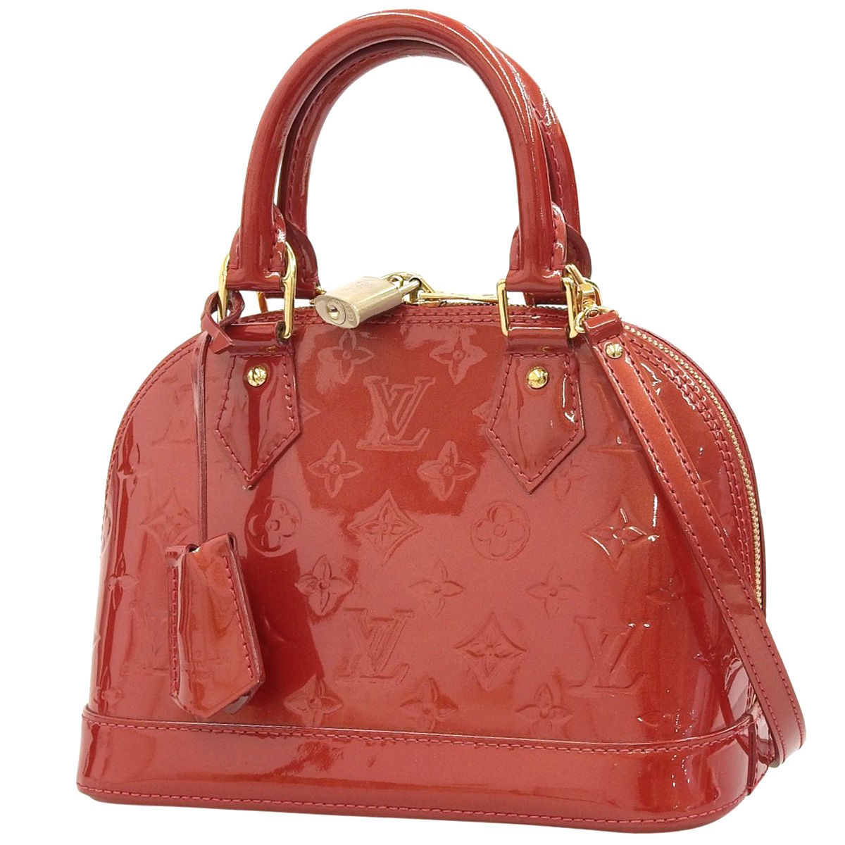 Monogram Vernis Alma BB Monogram Vernis Cerise M9017