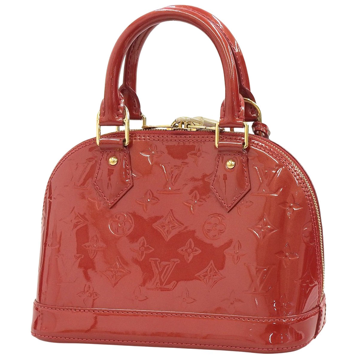 Monogram Vernis Alma BB Monogram Vernis Cerise M9017