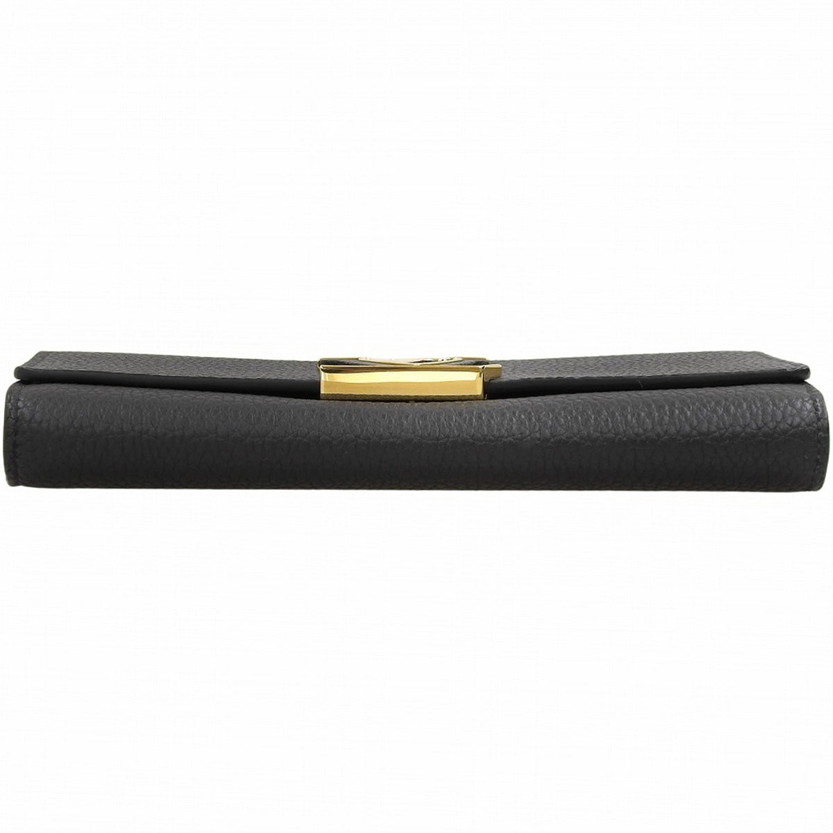 Capucines Portefeuille in Taurillon Leather Noir, M61248