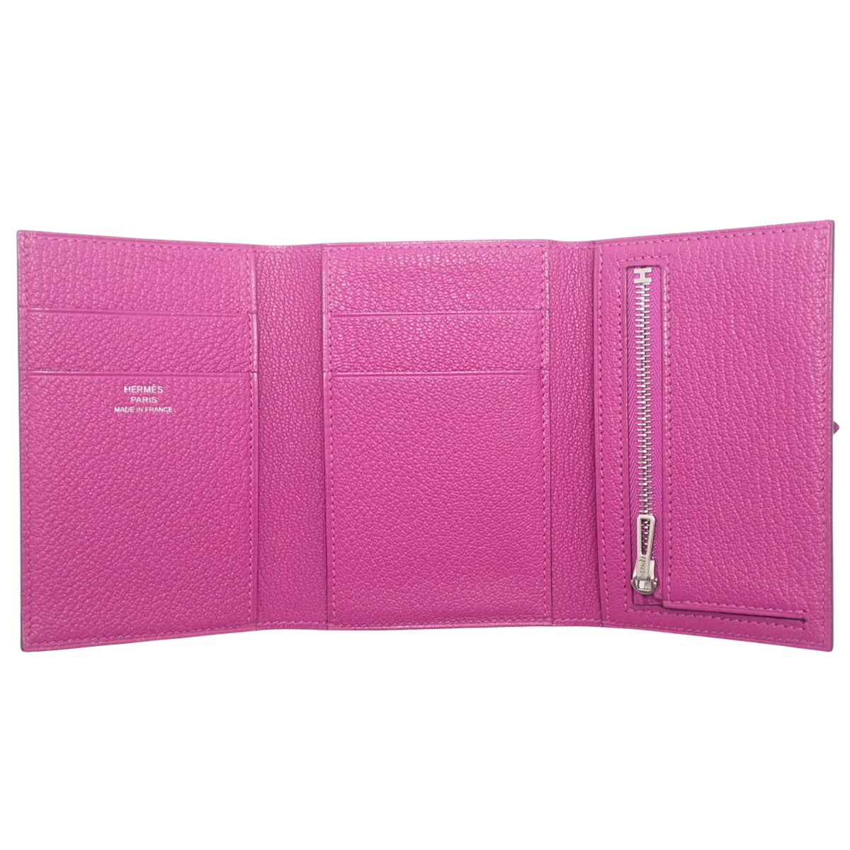 Bearn 组合山羊皮玫瑰紫银色五金 U 印章