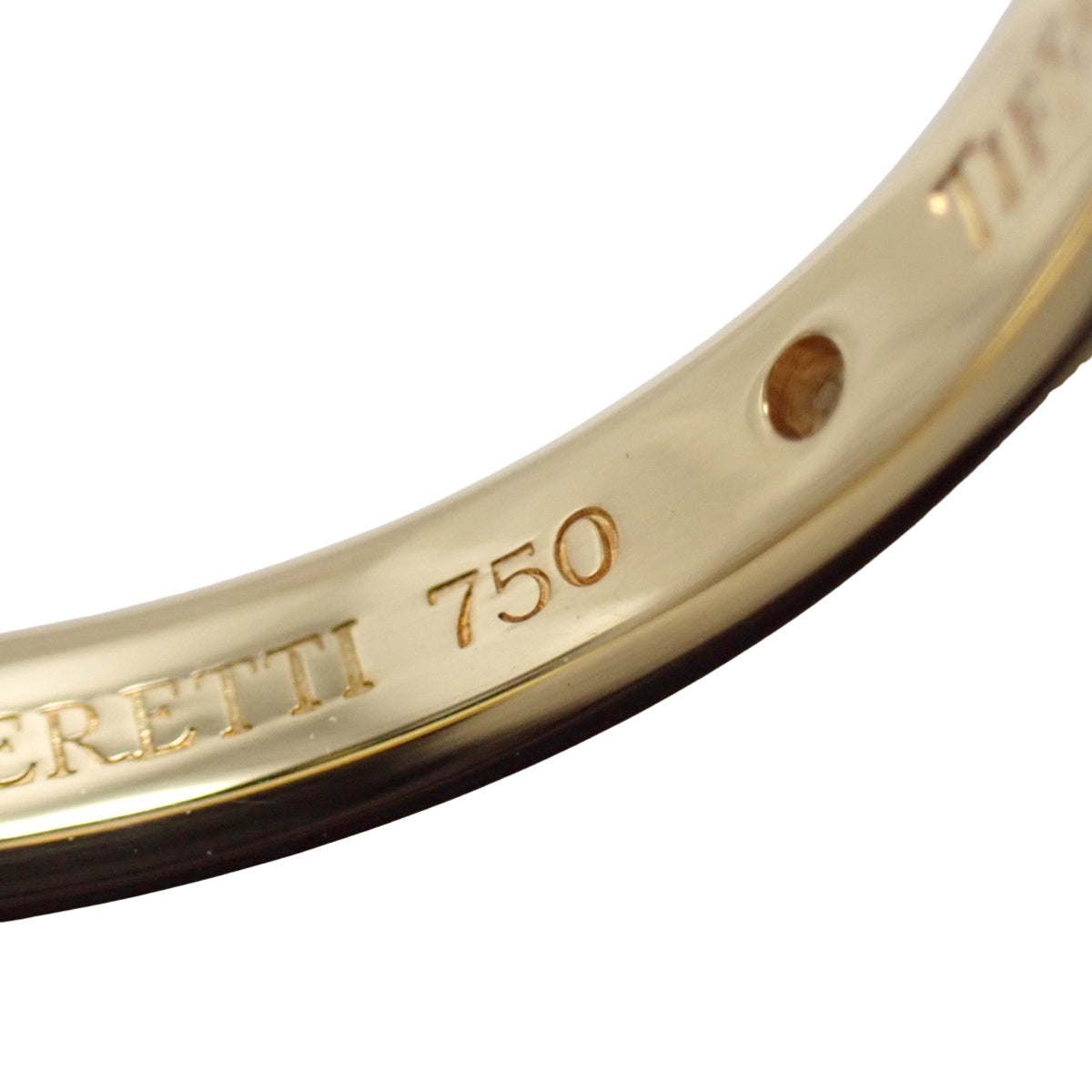 バンドリング ダイヤモンド イエローゴールド K18YG 3.6g