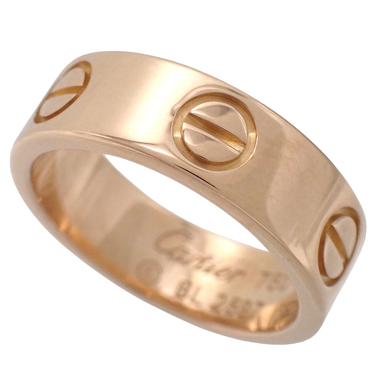 LOVE リング クラシックモデル ピンクゴールド K18PG 6.2g