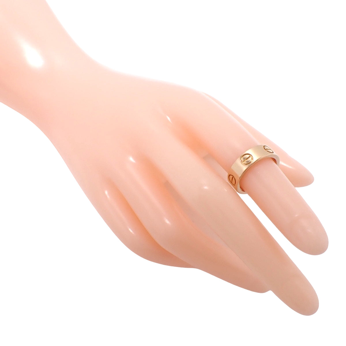 LOVE リング クラシックモデル ピンクゴールド K18PG 6.2g