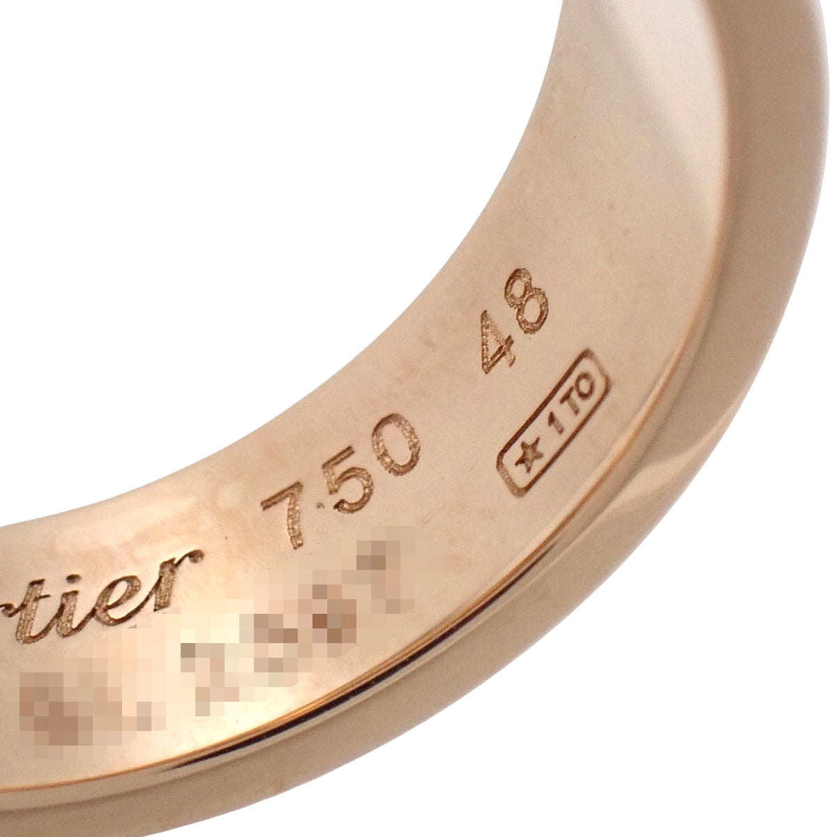 LOVE Ring Classic Model Pink Gold K18PG 6.2g