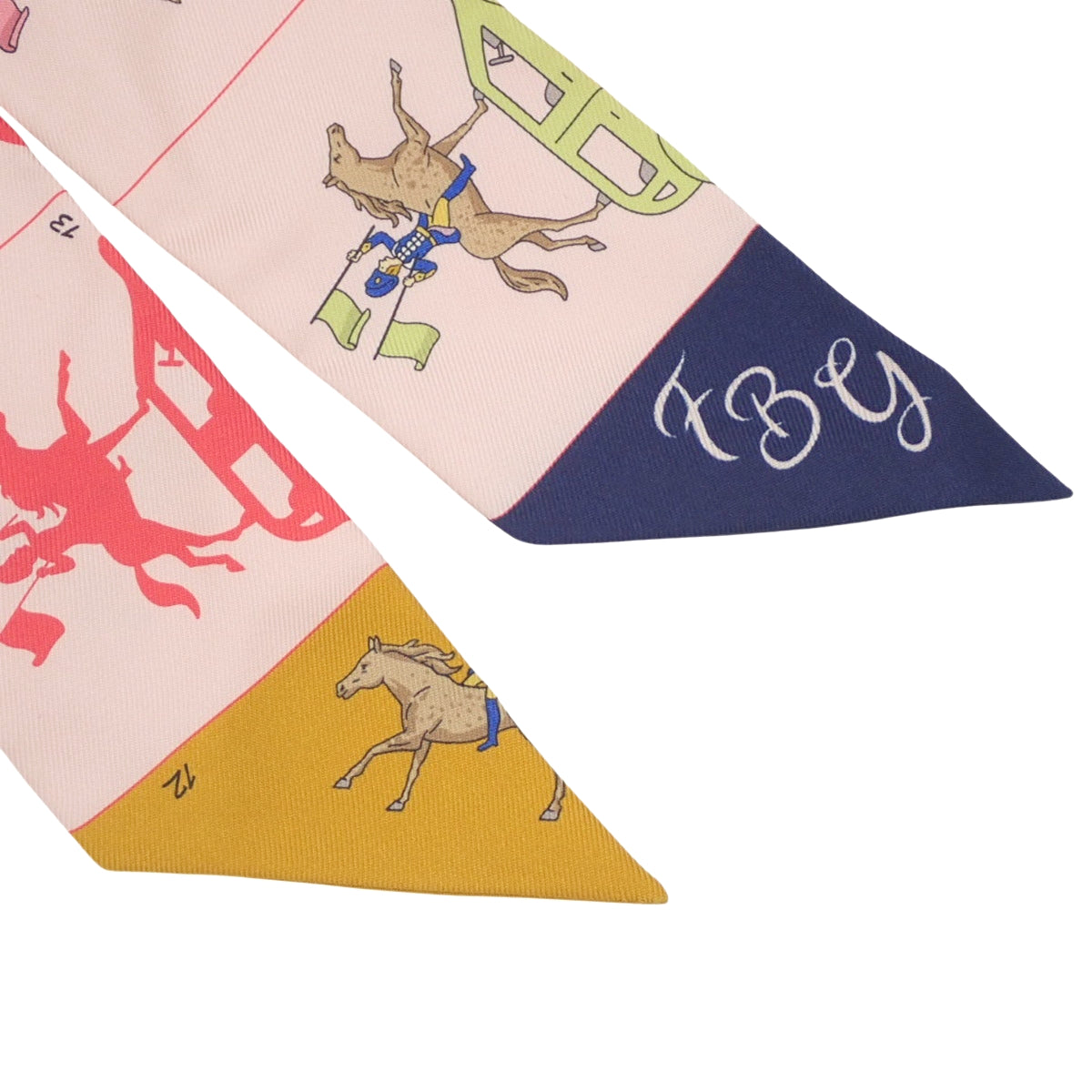 爱马仕 Parade Twilly 丝绸玫瑰珍珠海洋