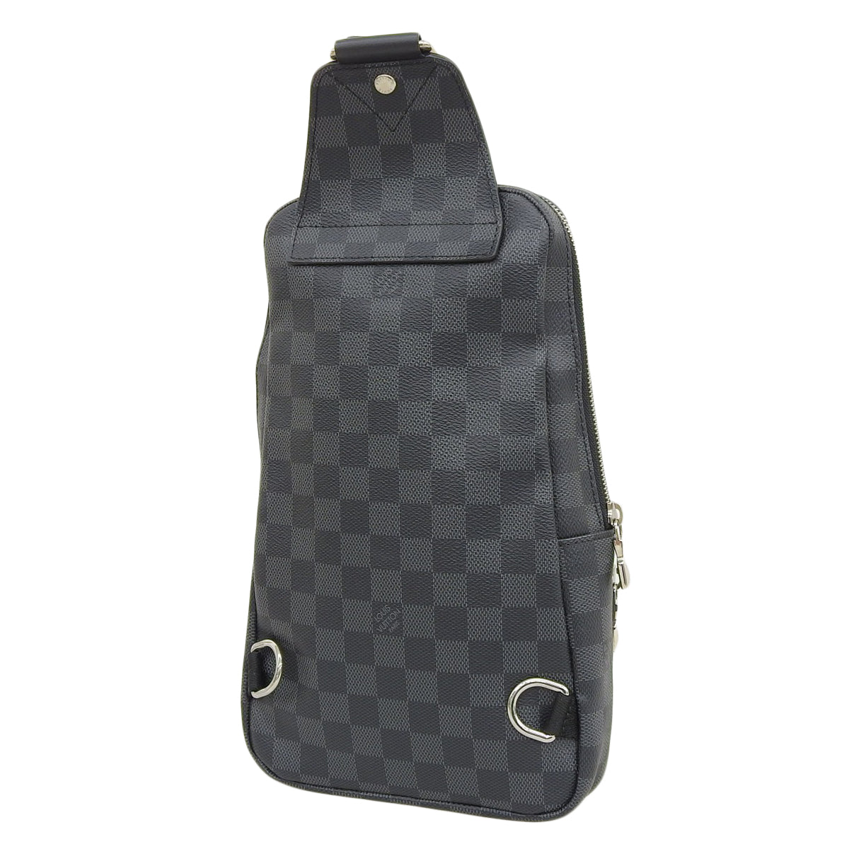 ダミエ・グラフィット アヴェニュー・スリングバッグ グレー ブラック N41719