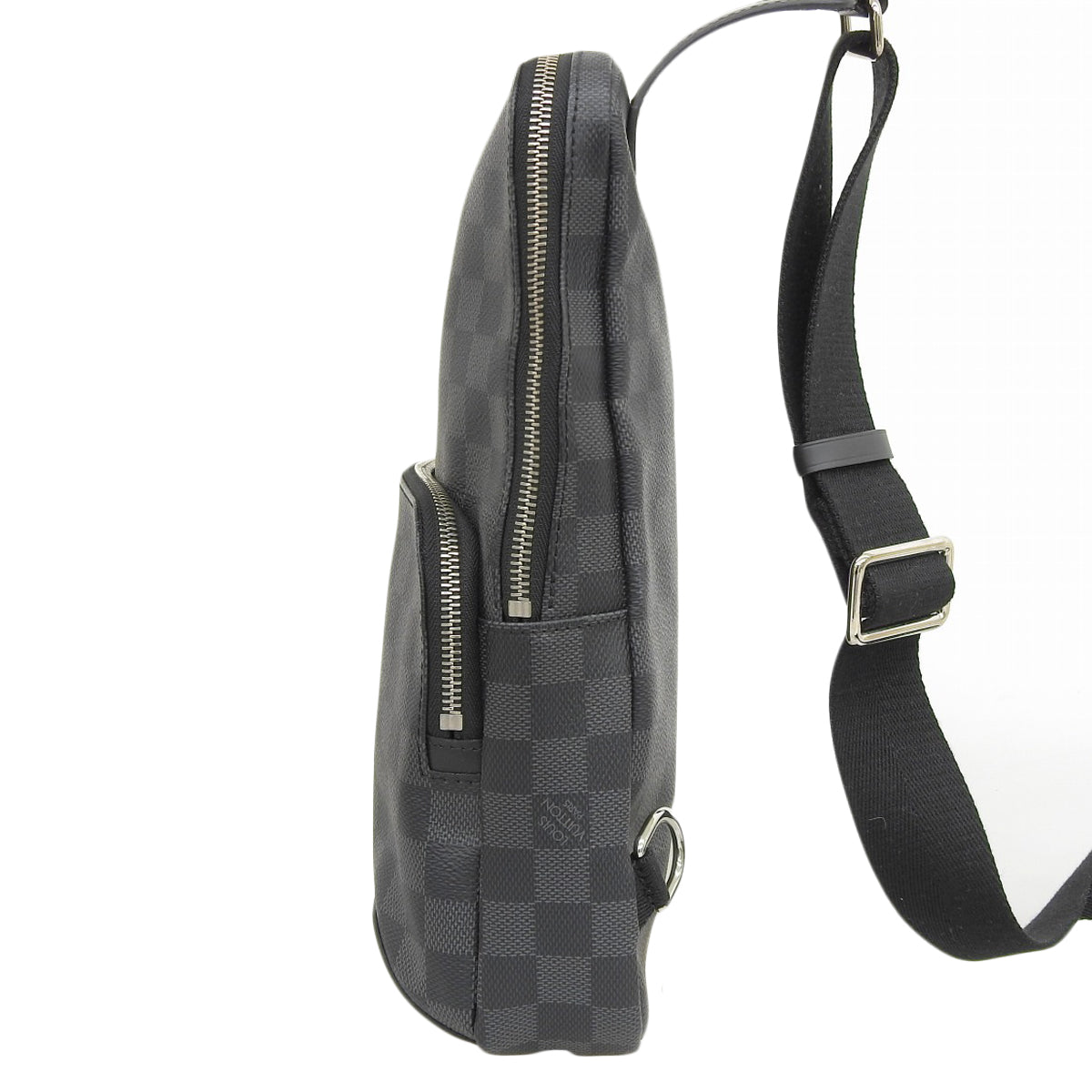 Damier Graphite Avenue 斜挎包 灰色/黑色 N41719