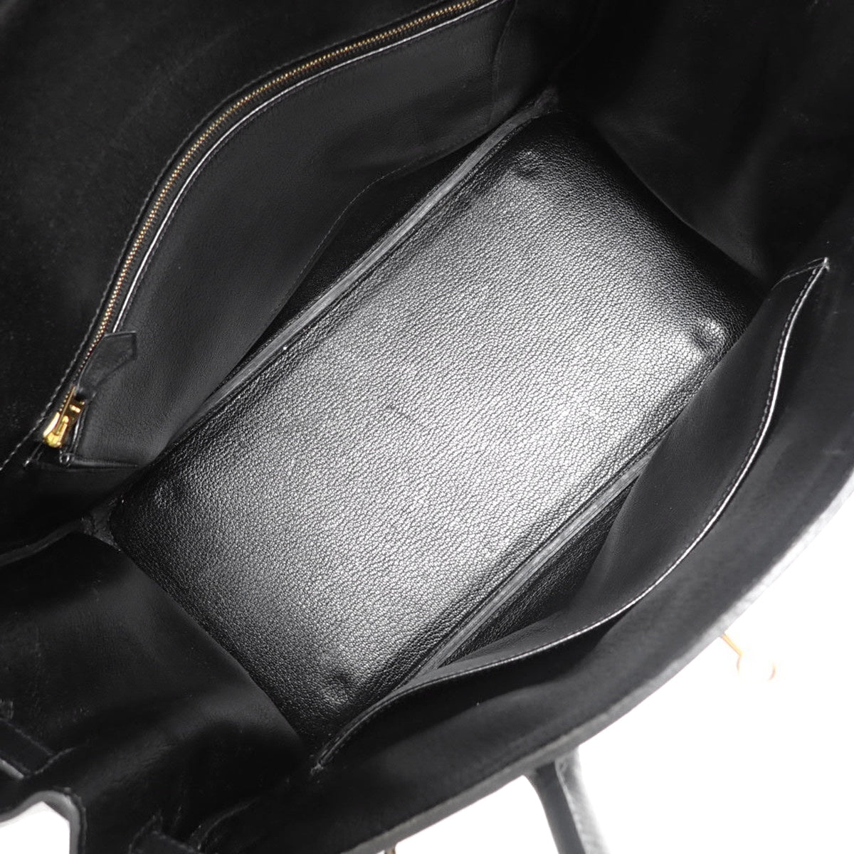 Birkin 35 Ardennes 黑色包包,配金色五金件,G 字印记