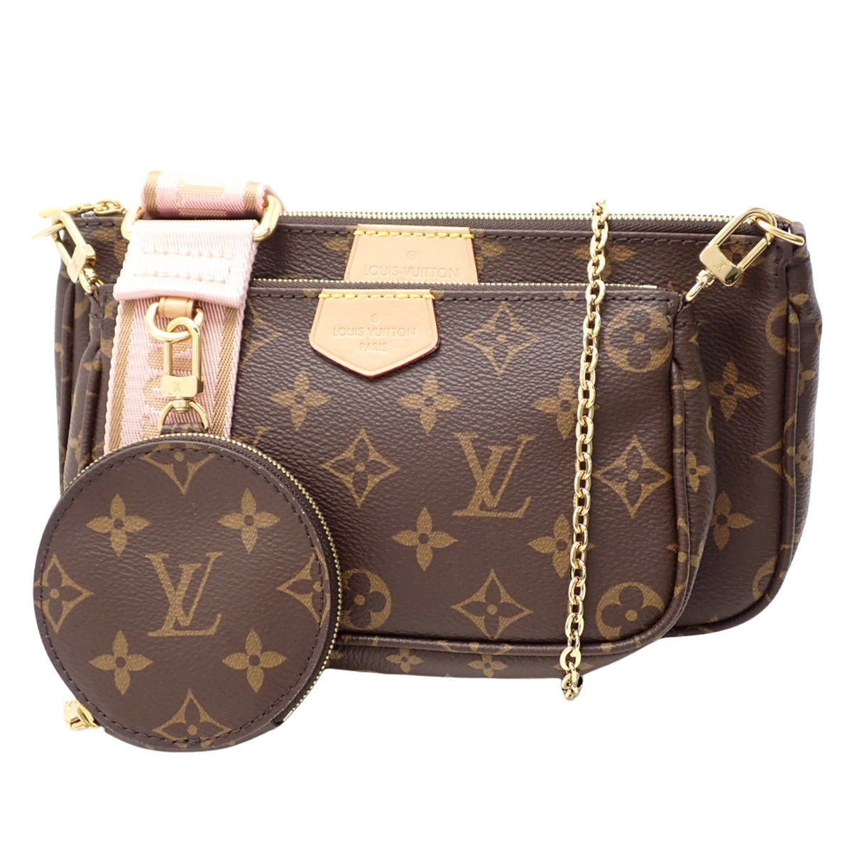 Monogram Multi Pochette Accessory Rose Clair M44840