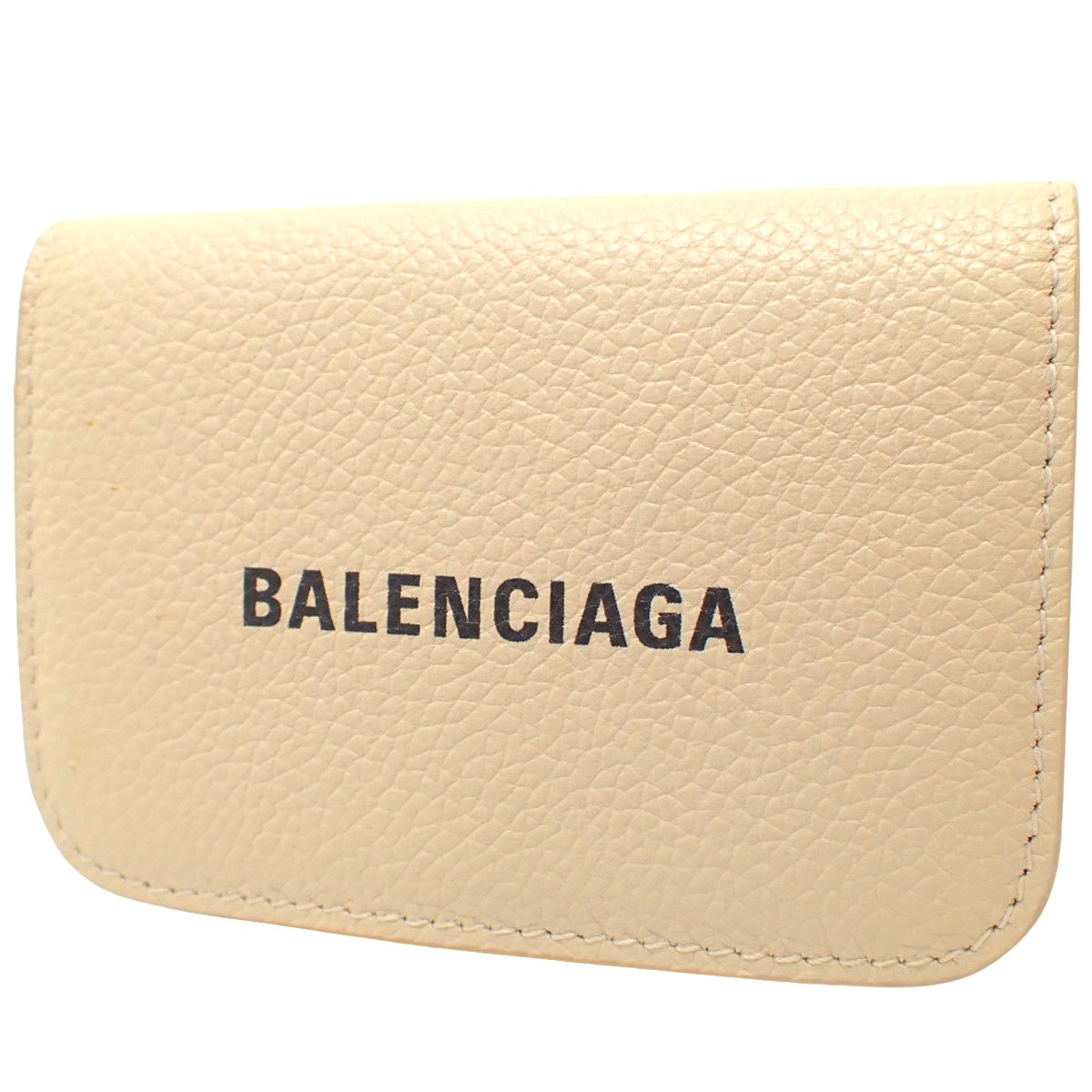 粒面小牛皮迷你钱包,沙米色,593813