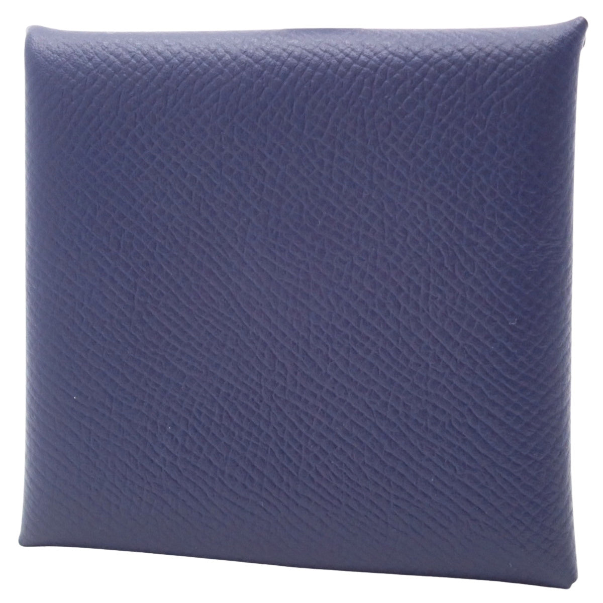 Bastia Epsom Blue Nuit Silver Hardware X Stamp