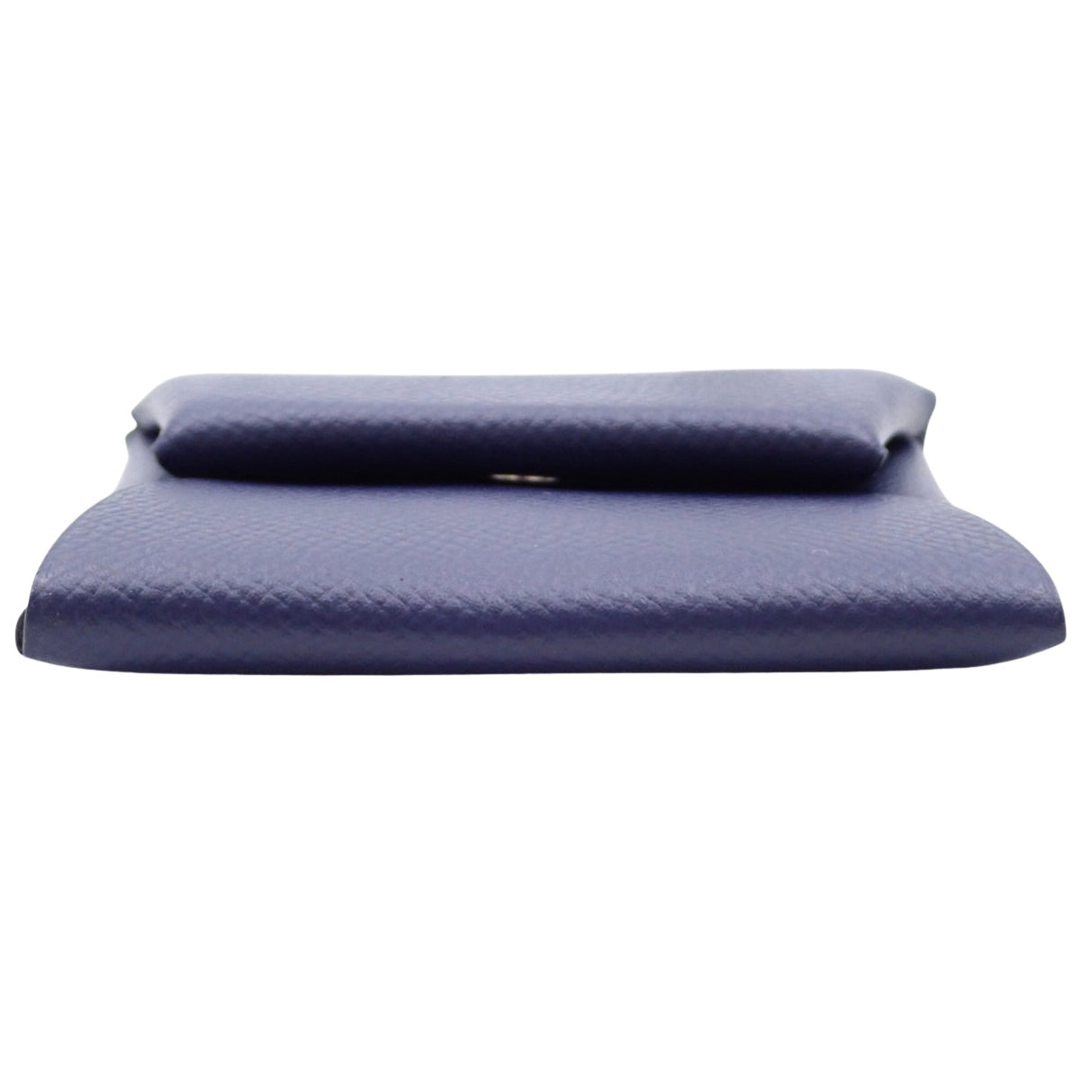 Bastia Epsom Blue Nuit Silver Hardware X Stamp
