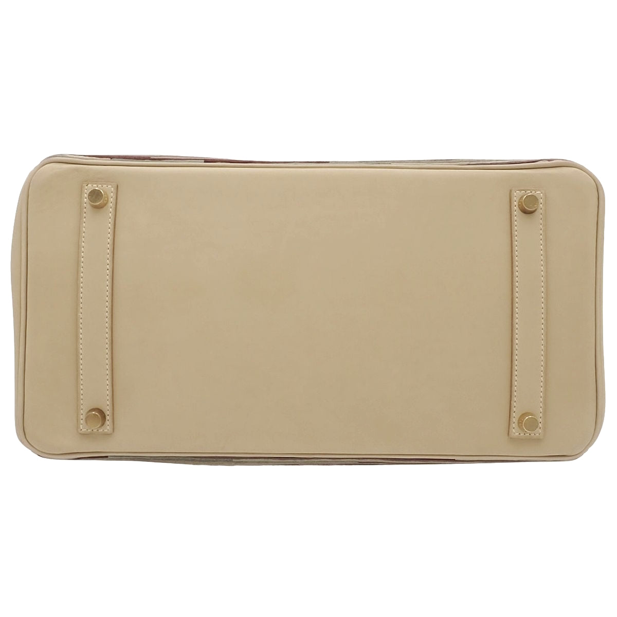 Birkin 35 Vibrato Box Calf Beige Multicolor Gold Hardware □E Stamp