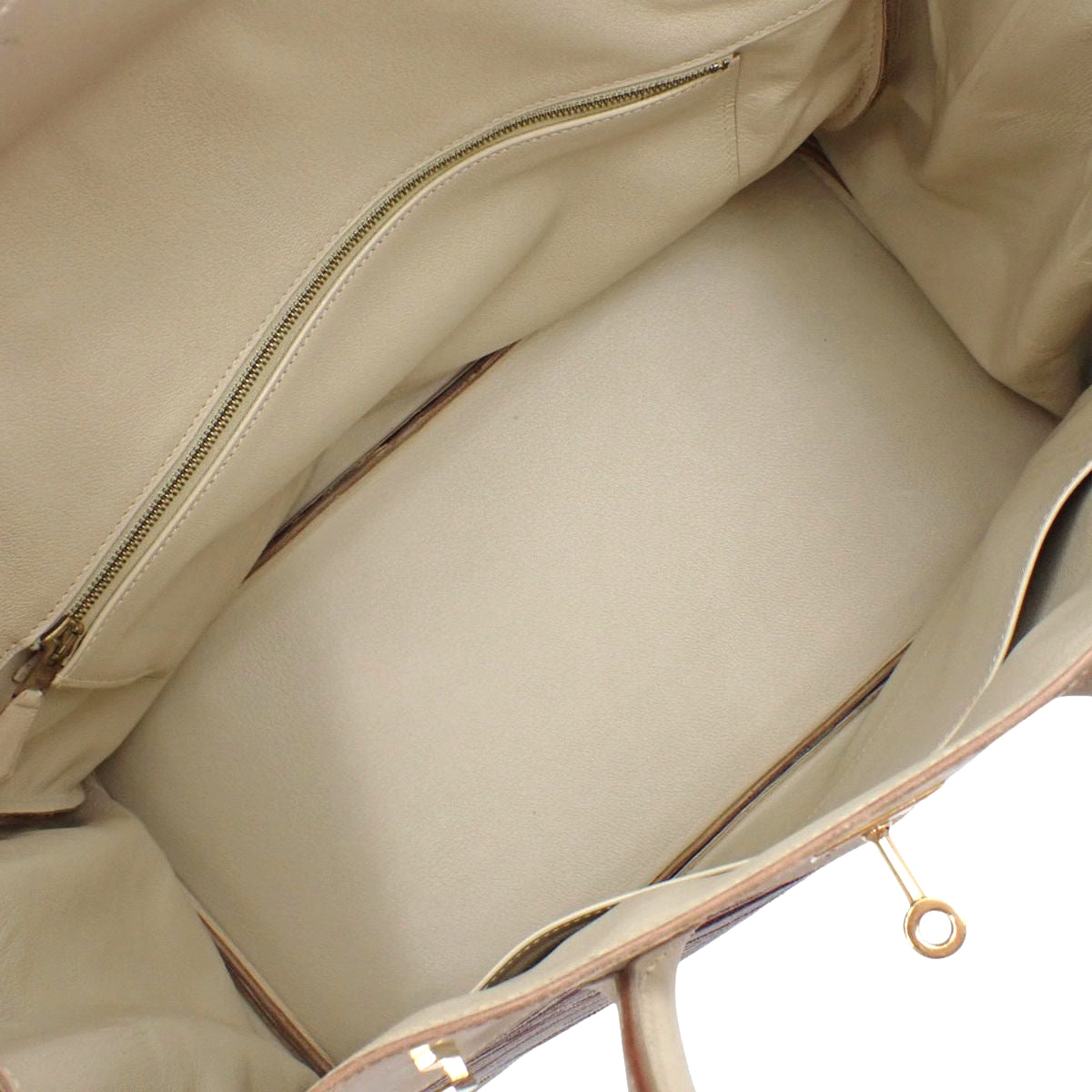 Birkin 35 Vibrato Box Calf Beige Multicolor Gold Hardware □E Stamp