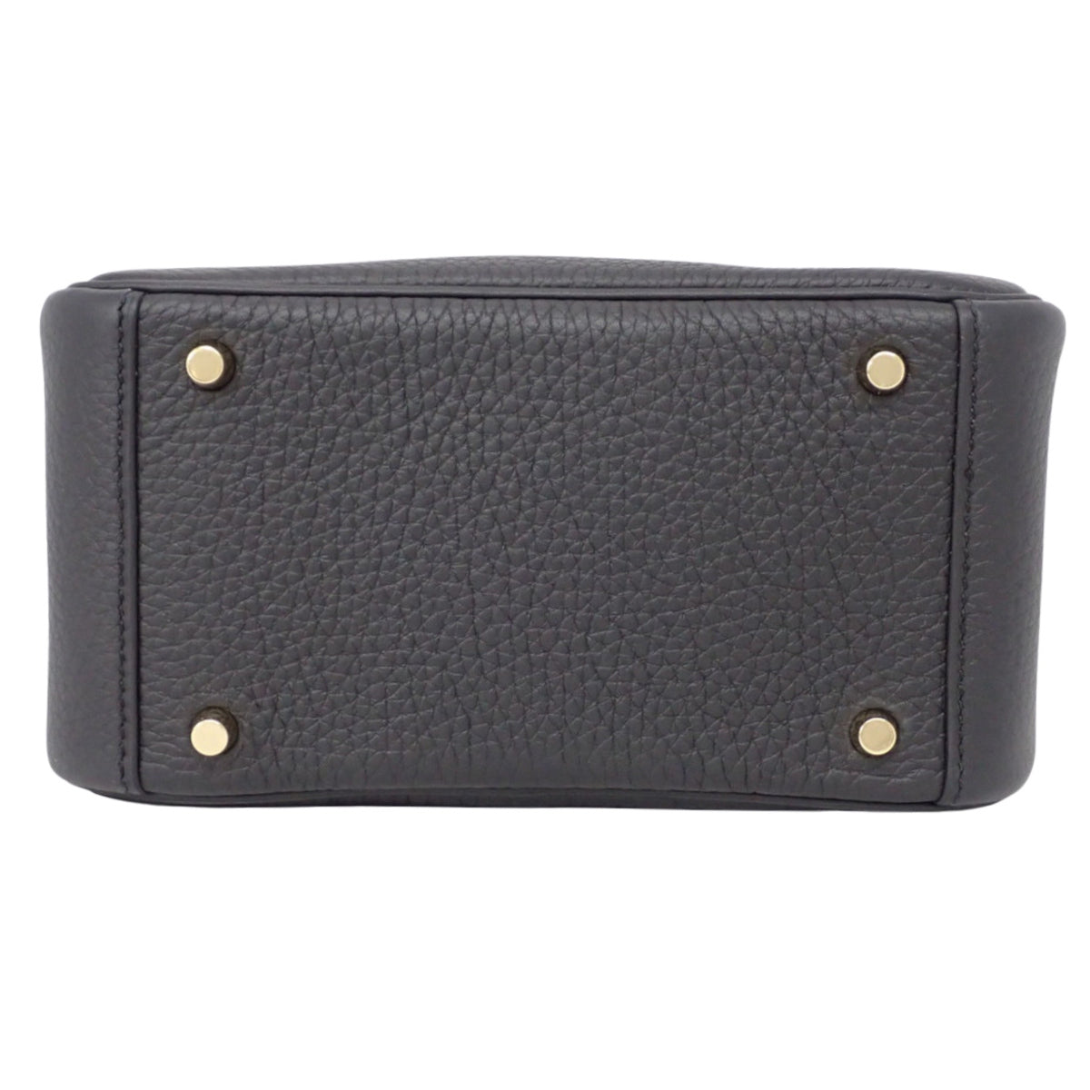 【未使用】リンディミニ トリヨンクレマンス ブラック ゴールド金具 W刻印