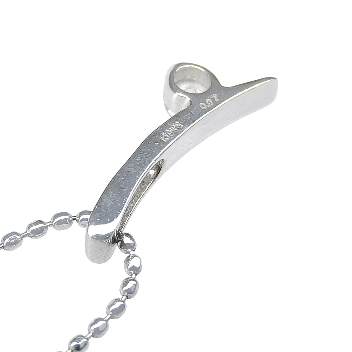 Diamond necklace D0.07 White gold K18WG