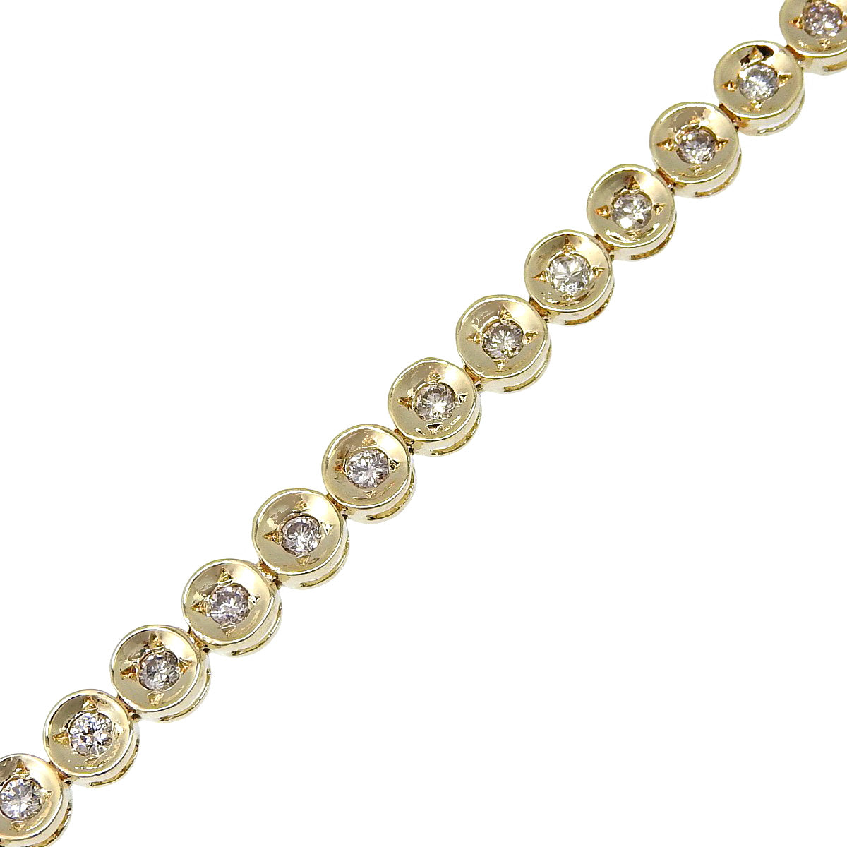 Tennis Bracelet D1.00 Yellow Gold K18YG 7.3g