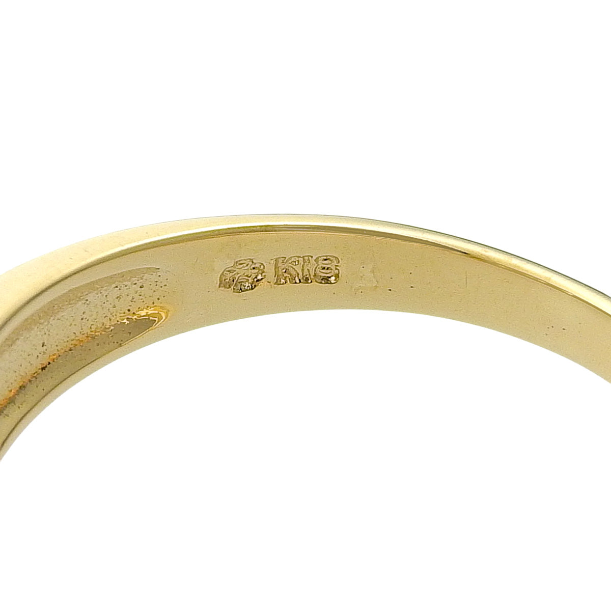 5PD ダイヤモンド リング D0.51 イエローゴールド K18YG 3.5g