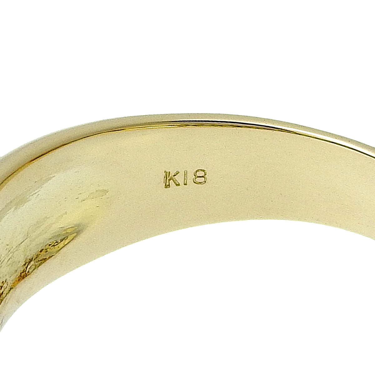 Diamond ring D1.00 Yellow gold K18YG 6.6g