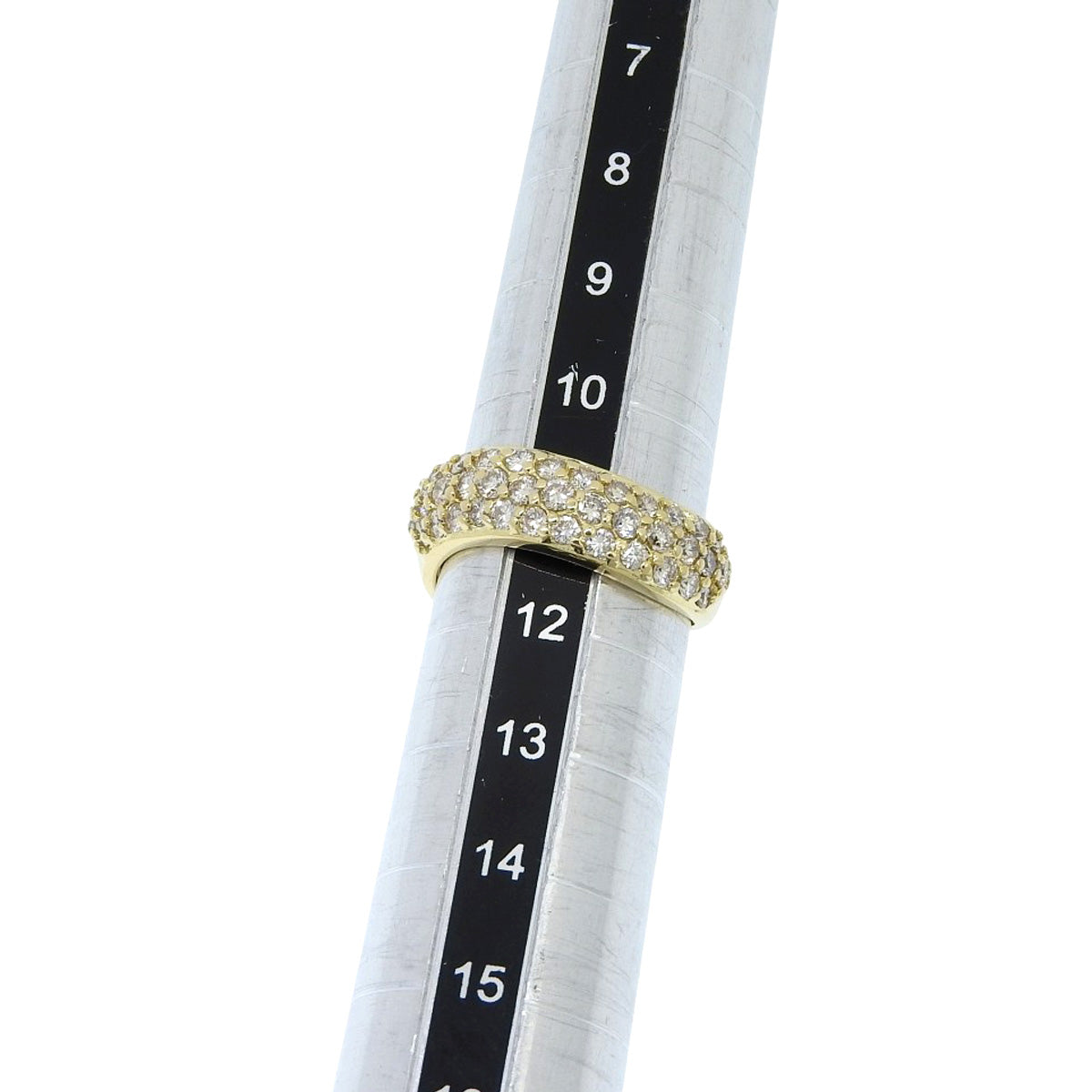 Diamond ring D1.00 Yellow gold K18YG 6.6g