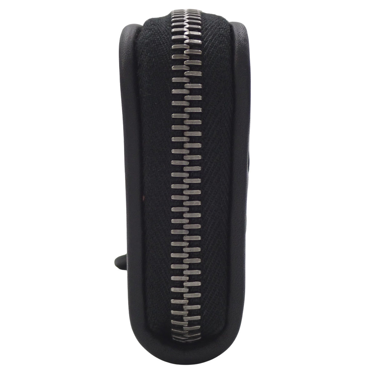 イントレチャート ラウンドファスナー コインパース カーフ ブラック