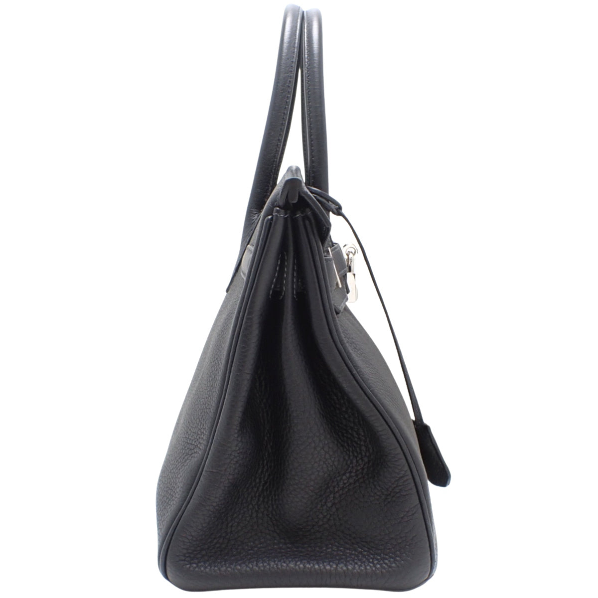 Birkin 30,Taurillon Clemence Blue Nuit 蓝灰色,配银色五金件和 L 字样