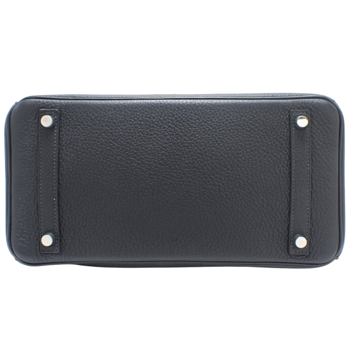 バーキン30 トリヨンクレマンス パラジウム金具 ブルーインディゴ シルバー金具 □L刻印