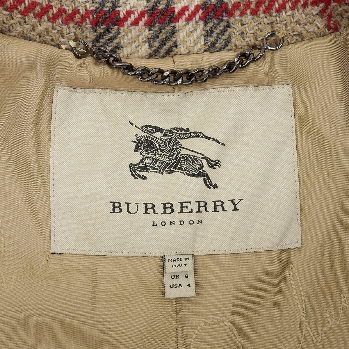 ノバチェック コート 38