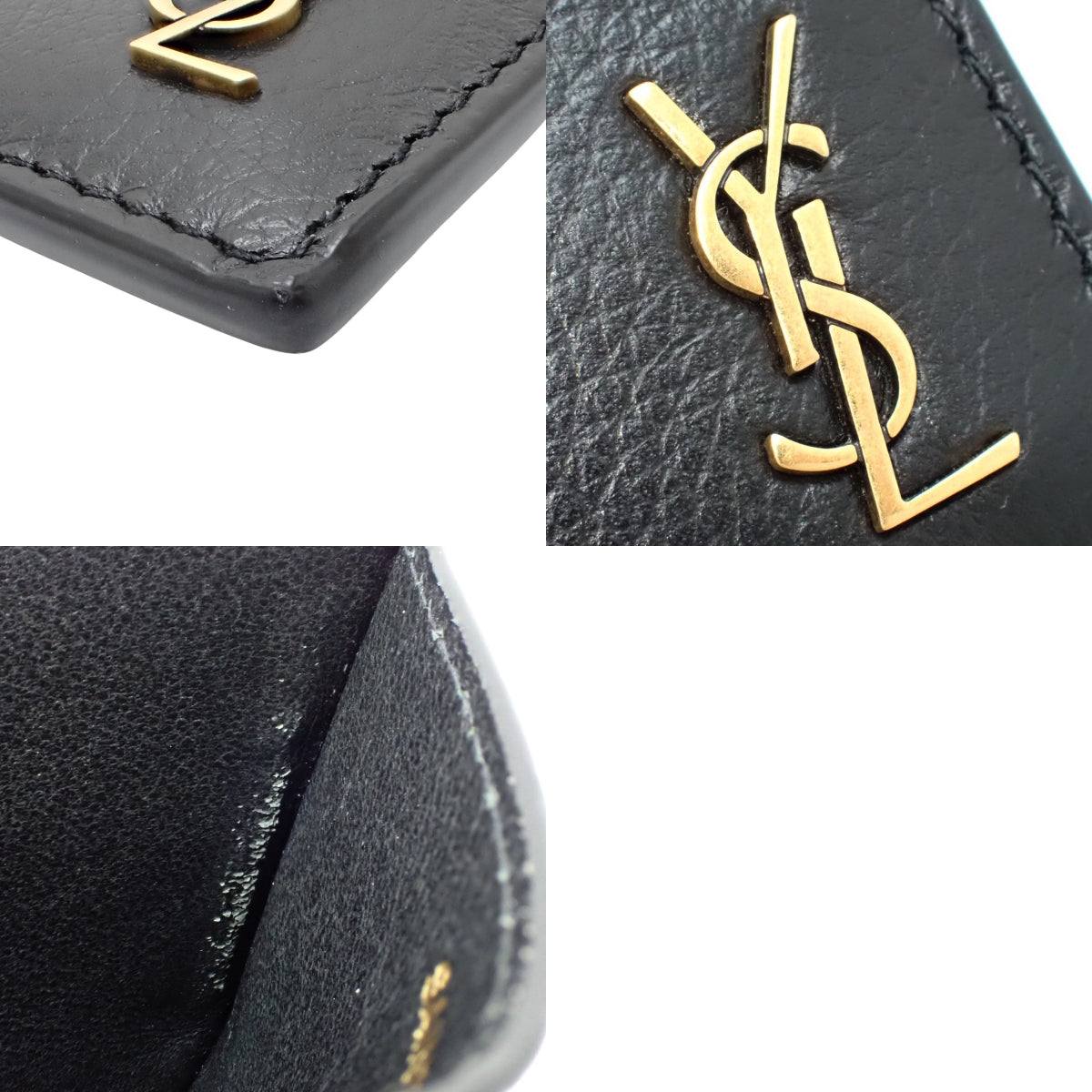 迷你卡桑德拉卡套,粒面皮革,黑色,635262